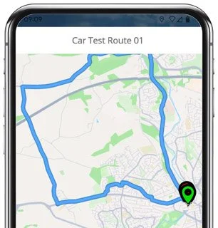 chesterfield test route map