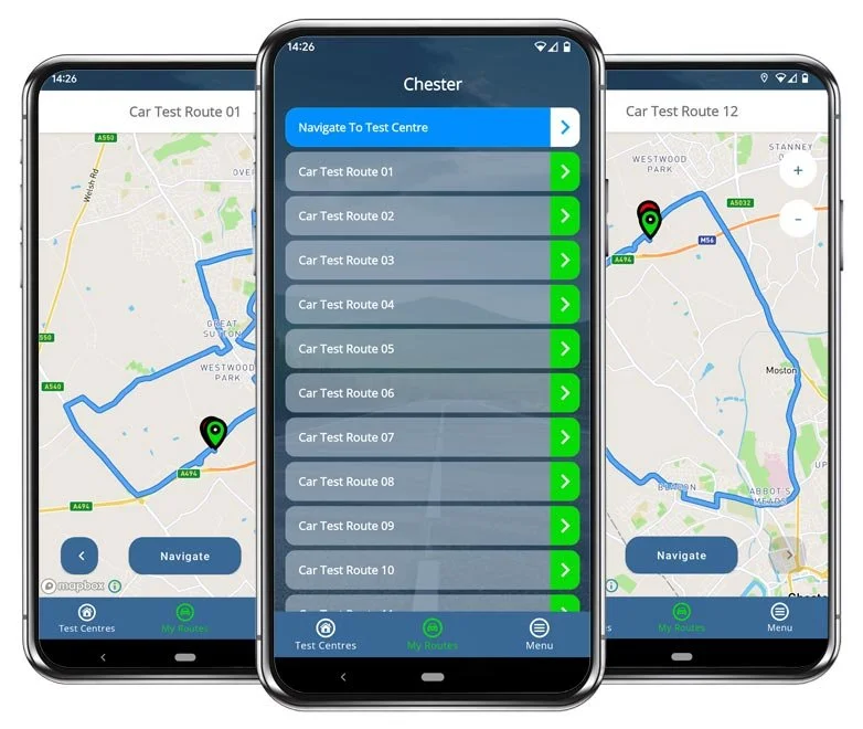 Chester Driving Test Routes - 12 REAL Test Centre Routes