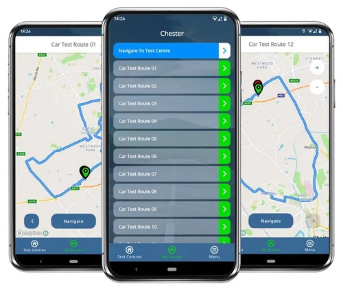 Chester Driving Test Routes - 12 REAL Test Centre Routes