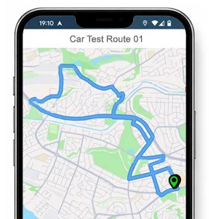 salisbury test route map