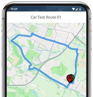 wakefield test route map