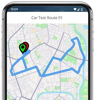 huddersfield test route map