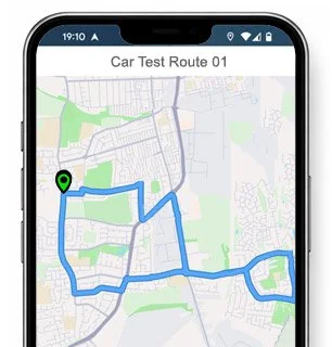 oxford cowley test route map