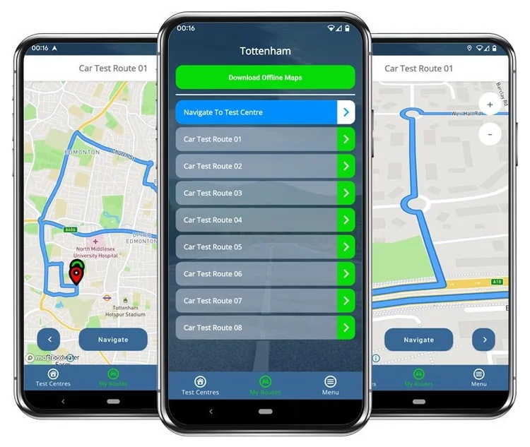 Tottenham Driving Test Routes - 8 CURRENT Test Centre Routes