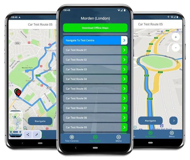 Morden Driving Test Routes - 20+ REAL Test Centre Routes