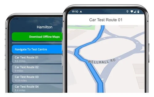 Hamilton Driving Test Routes - Learn 20 Real Routes