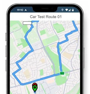 peterhead test route map