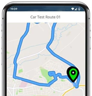 hyde test route map