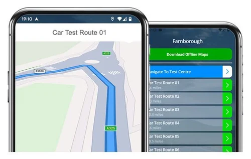Farnborough Driving Test Routes - 30 Real Routes