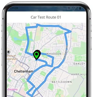 cheltenham test route map