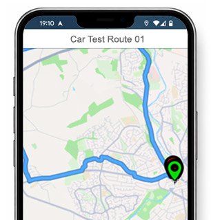 stoke-on-trent cobridge test route map