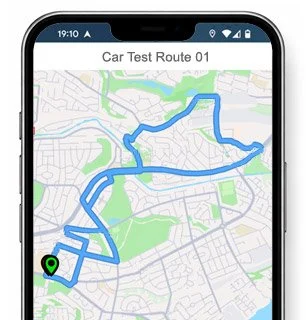 pontefract test route map