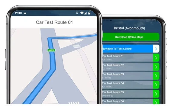 bristol avonmouth driving test routes