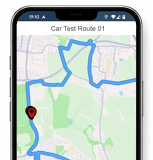 rothesay test route map