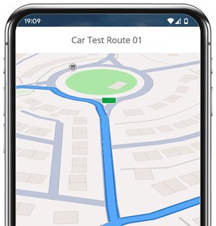 lincoln test route map