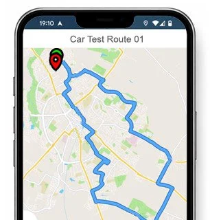 st albans test route map