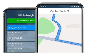 Middlesbrough Driving Test Routes - 25 Genuine Routes