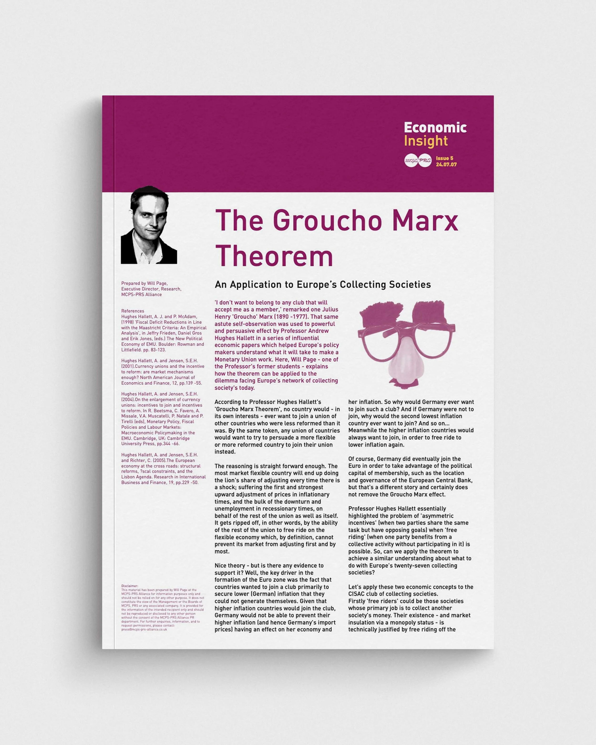 The Groucho Marx Theorem