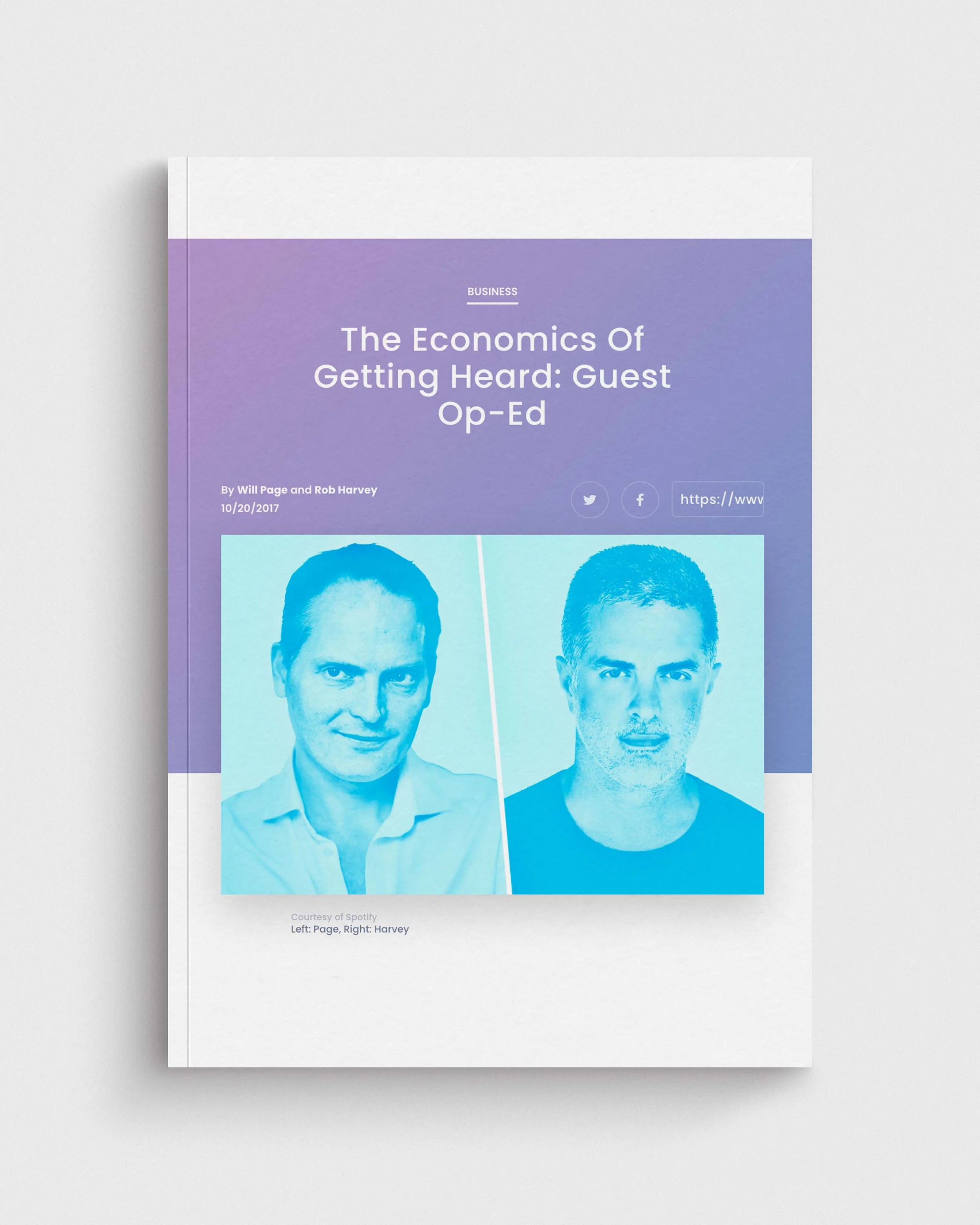 The Economics Of Getting Heard: Guest Op-Ed