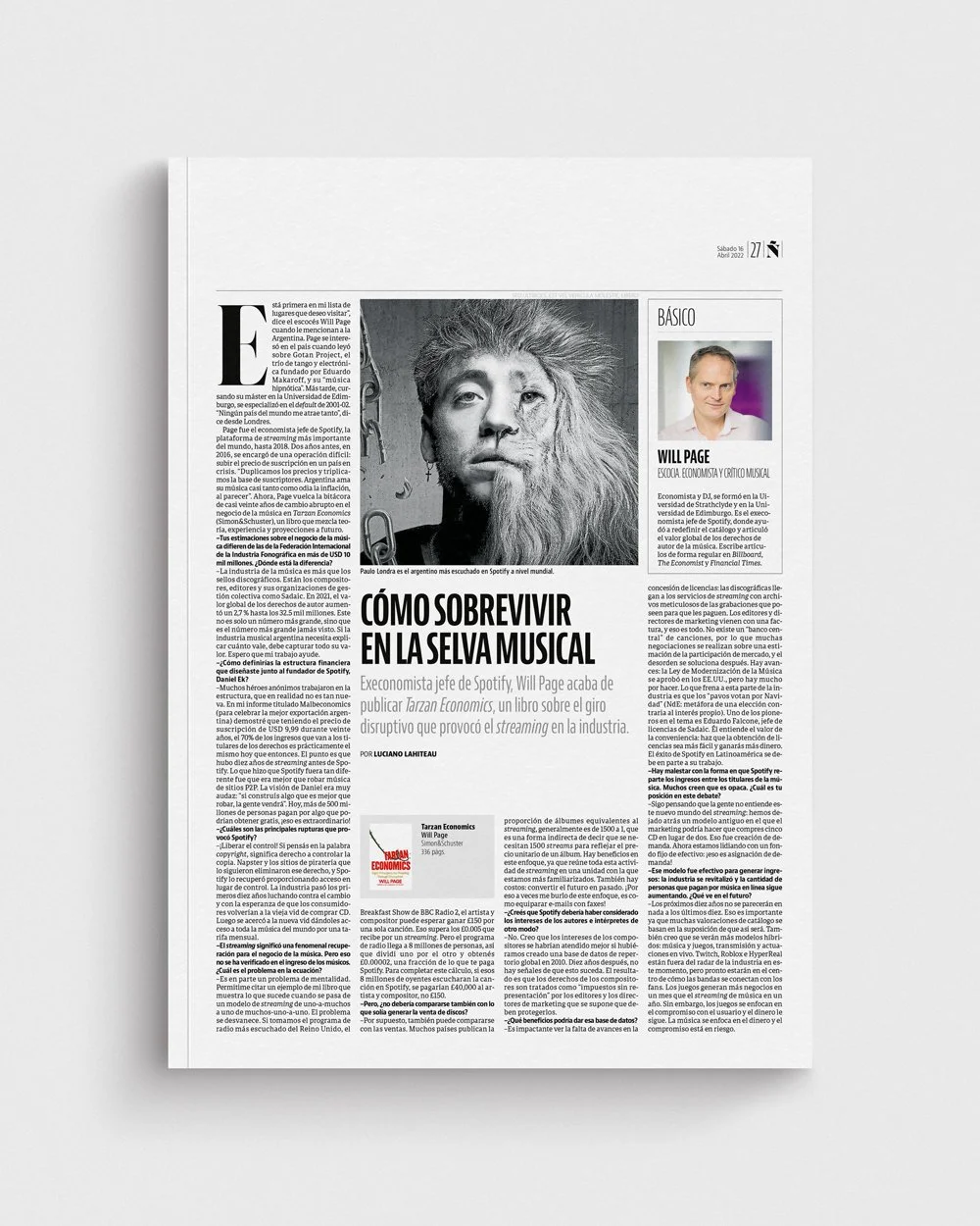 Clarín: Cómo sobrevivir en la selva musical