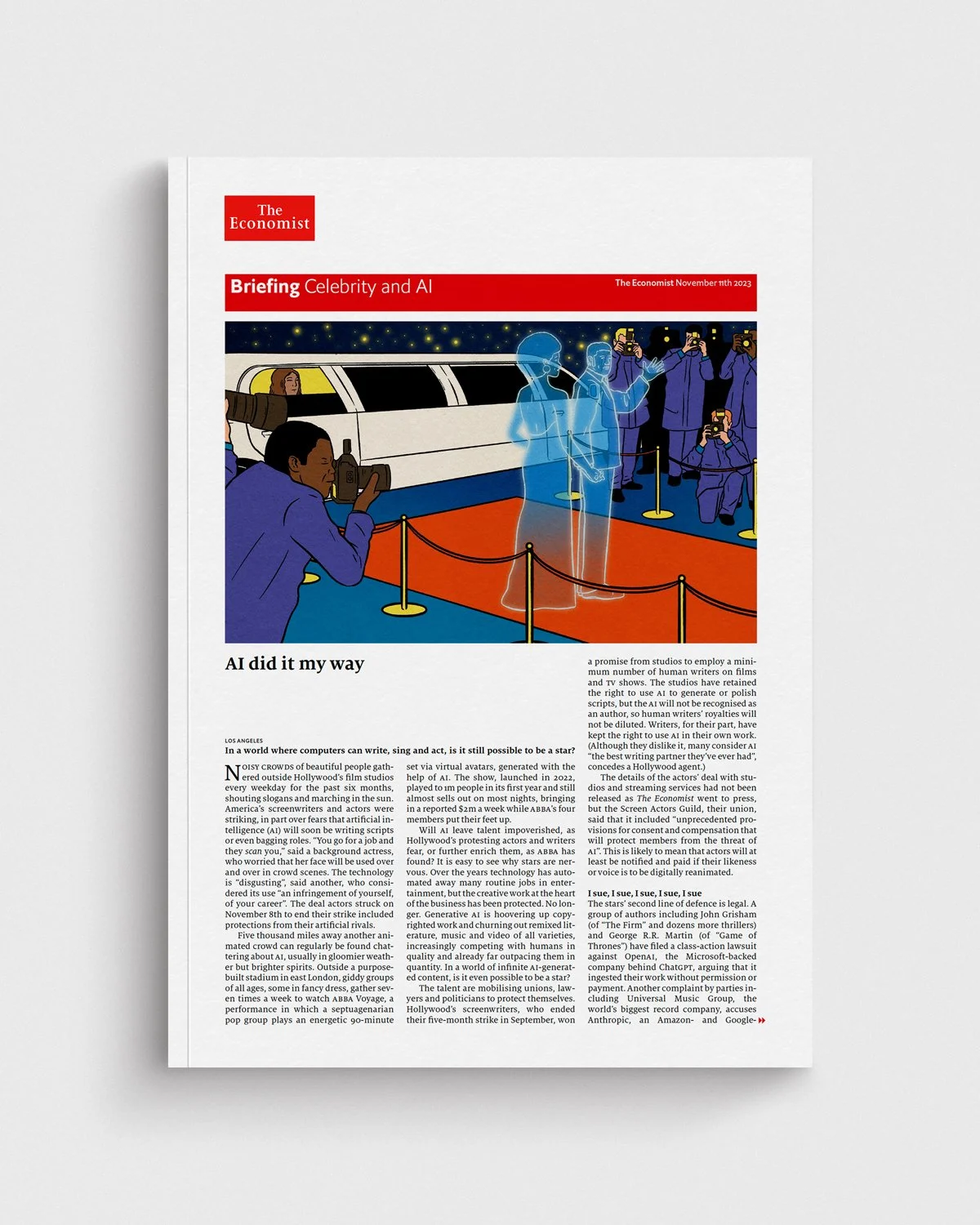 The Economist: AI did it my way