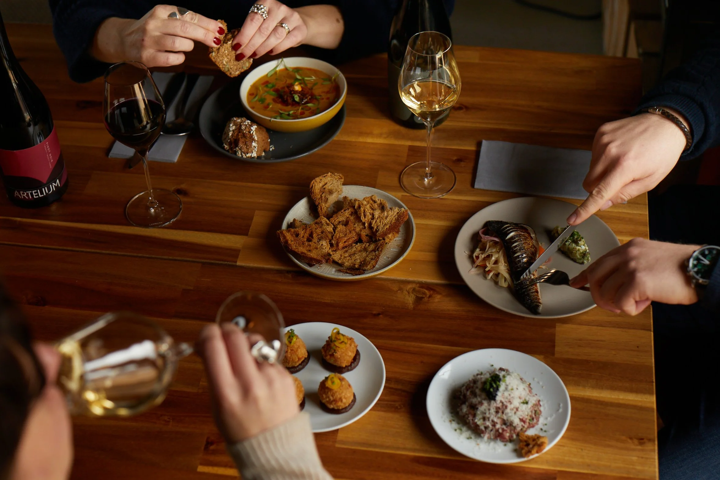 Wine Paired Tasting Menu