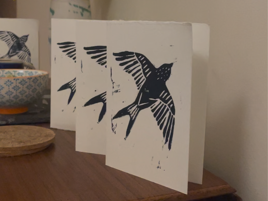 Hand Printed Card Workshop