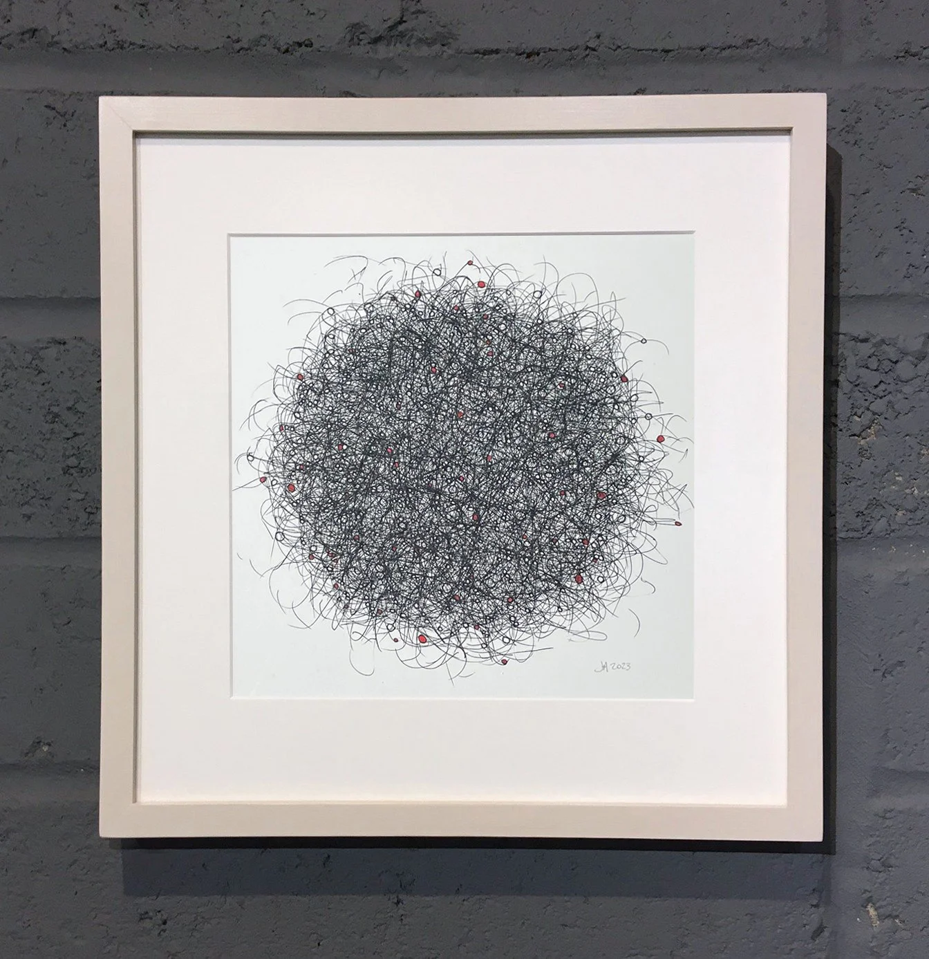 Entangled Life 8976-23_framed size 33x33cm.jpg