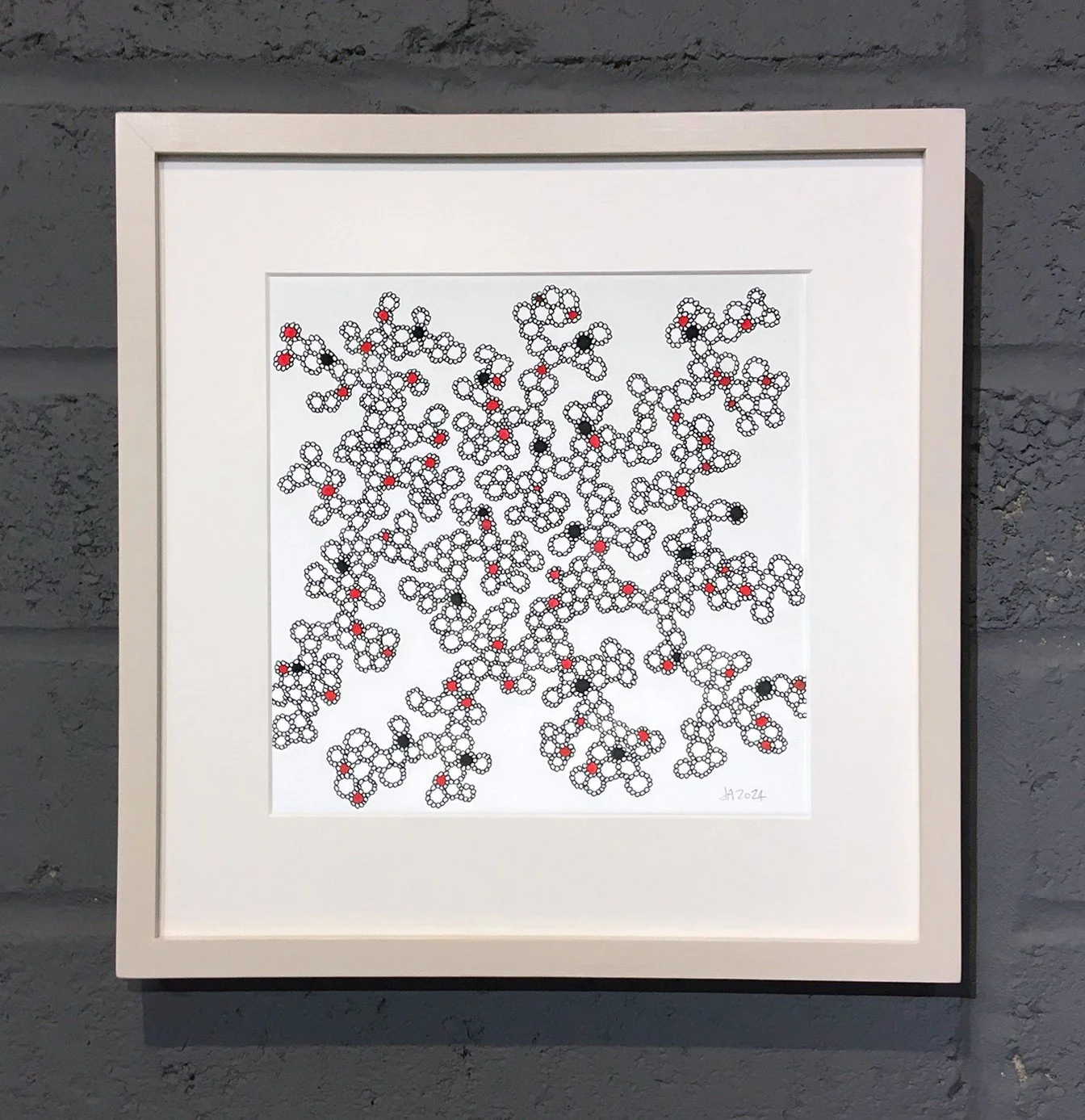 Botany_Intelligent spread_9966-24_framed size 33x33.jpg