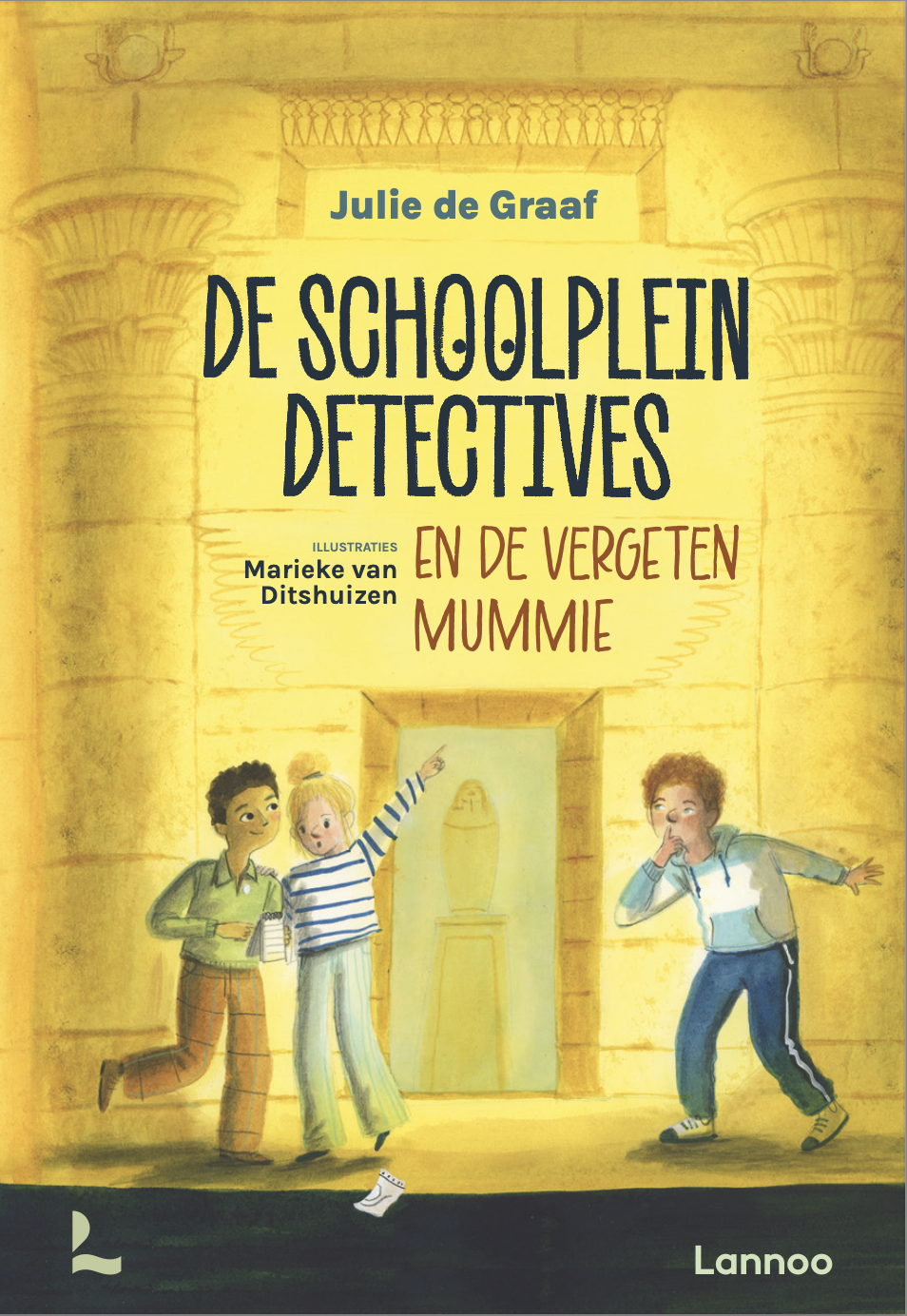 cover schoolpleindetectives en de vergeten mummie