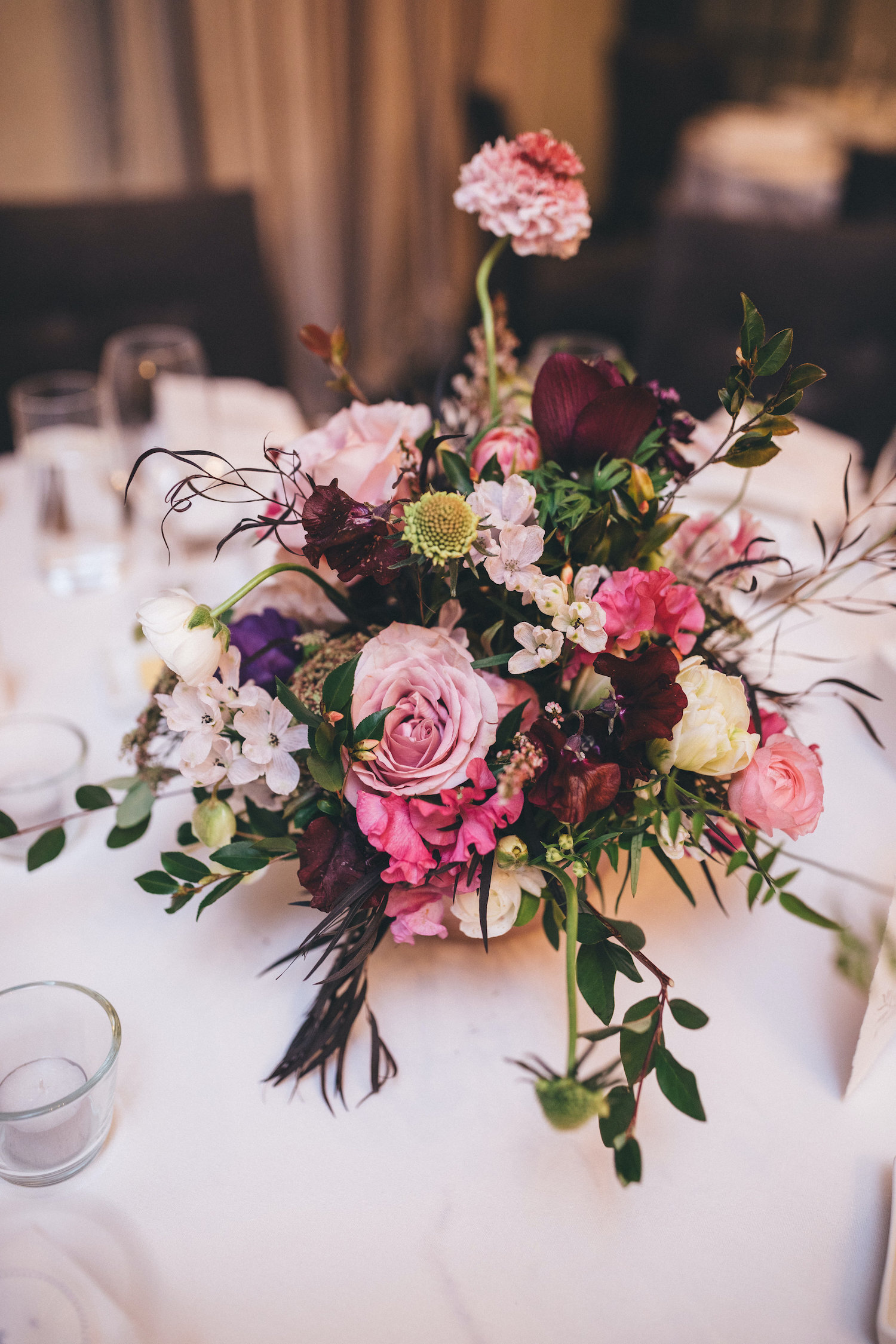 wedding flowers for gunners barracks lime tree bower