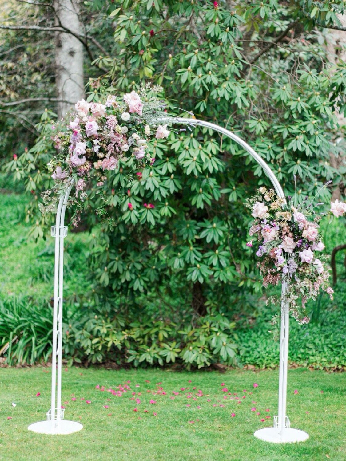 floral arch ceremony flowers at milton park bowral