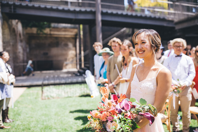 paddington reservoir gardens summer wedding