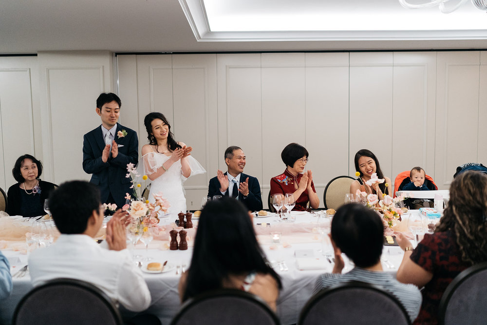 wedding reception at the langham by studio something
