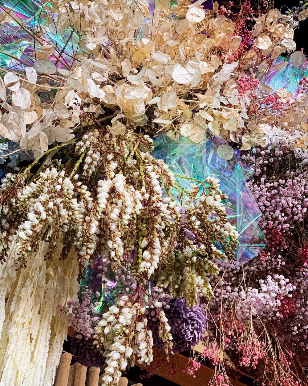 lunar iridescence wedding texture sydney stylist