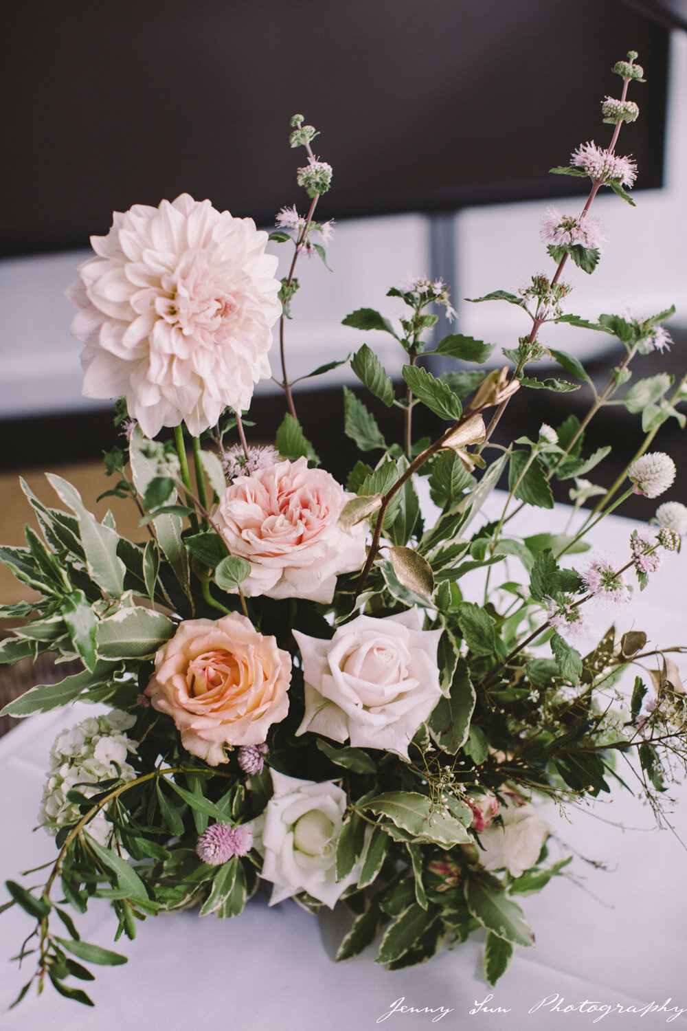 floral cluster ceremony sydney pier one