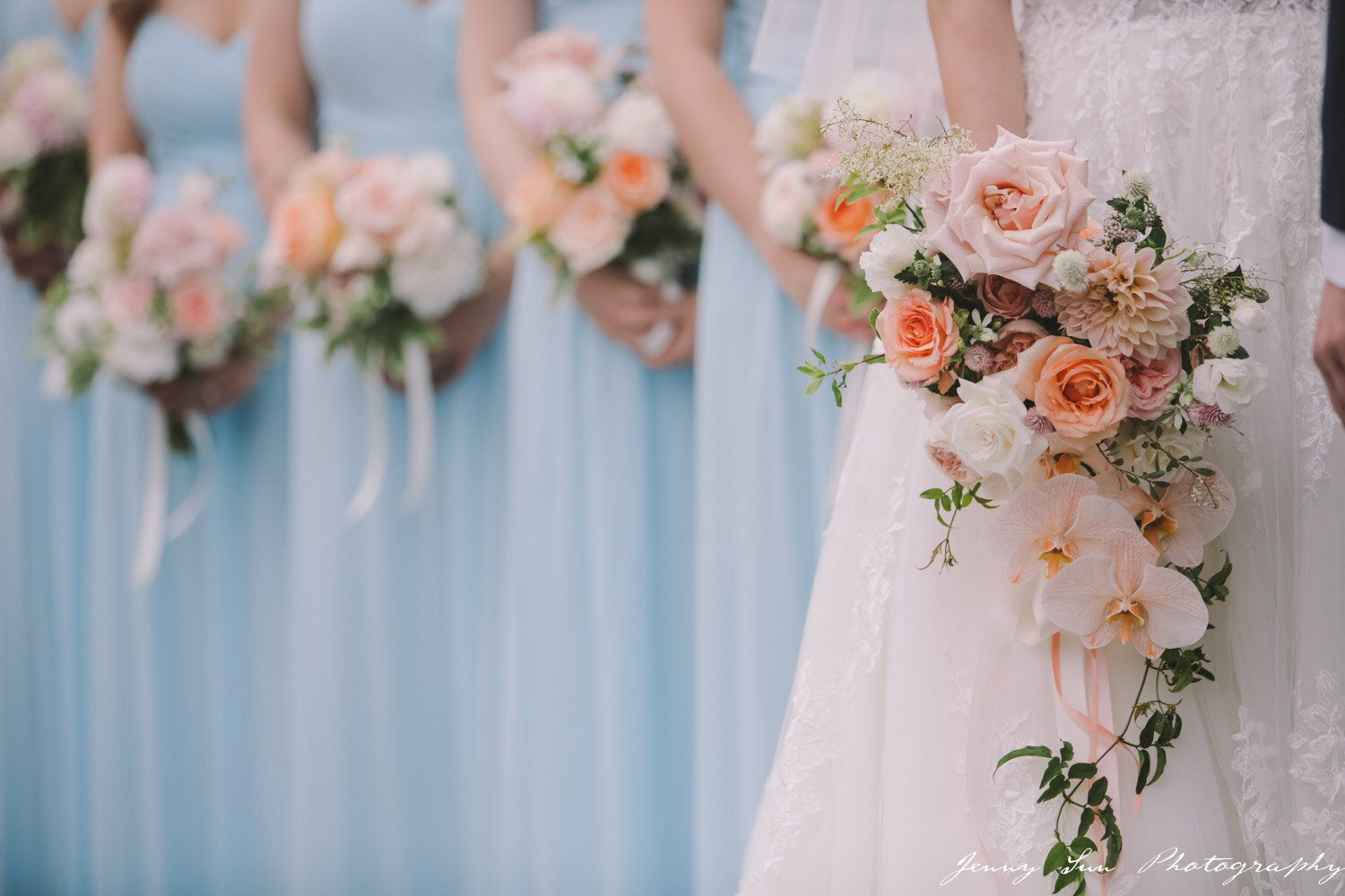 bridal bouquet focus lime tree bower pier one sydney wedding