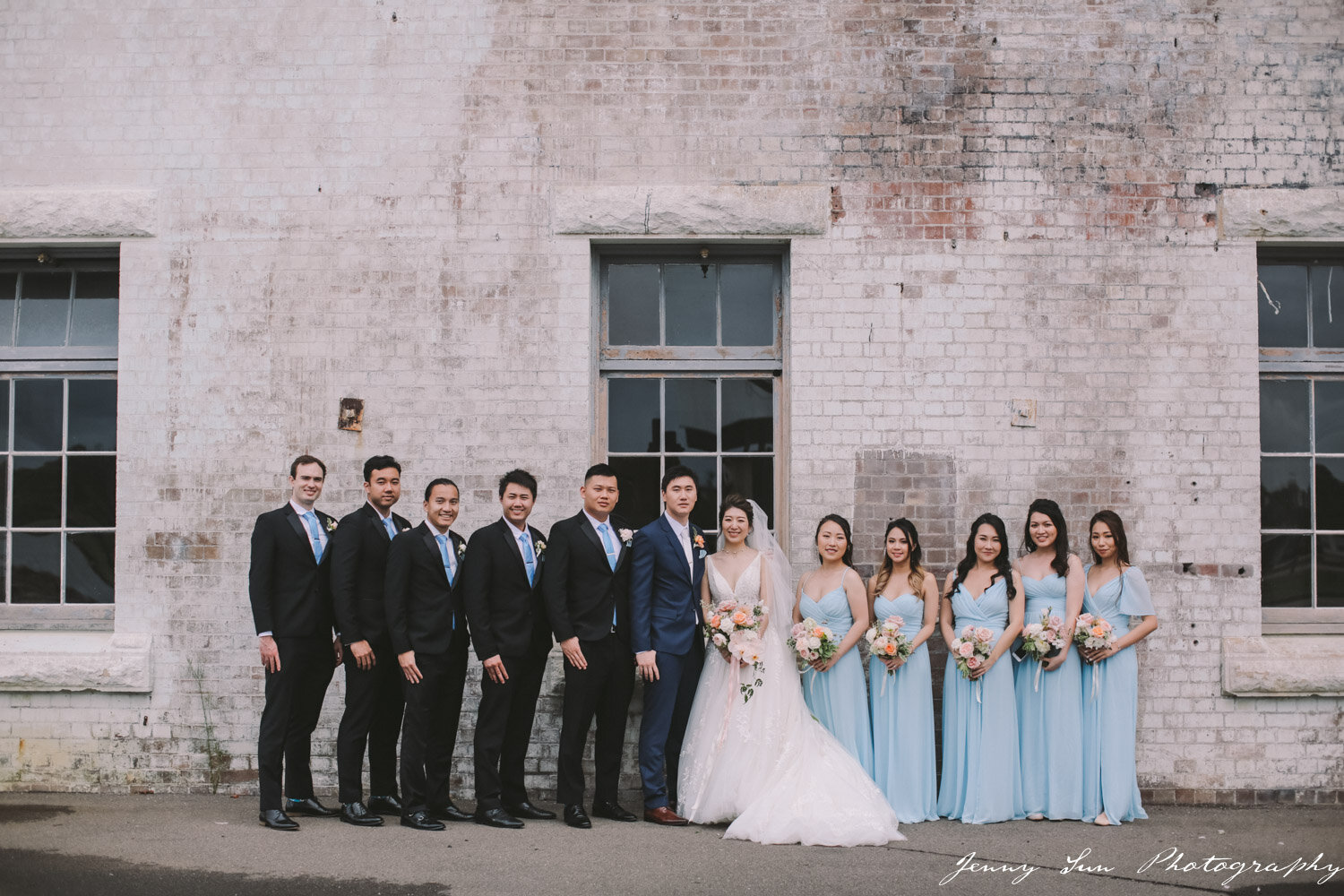 sydney bridal party wedding