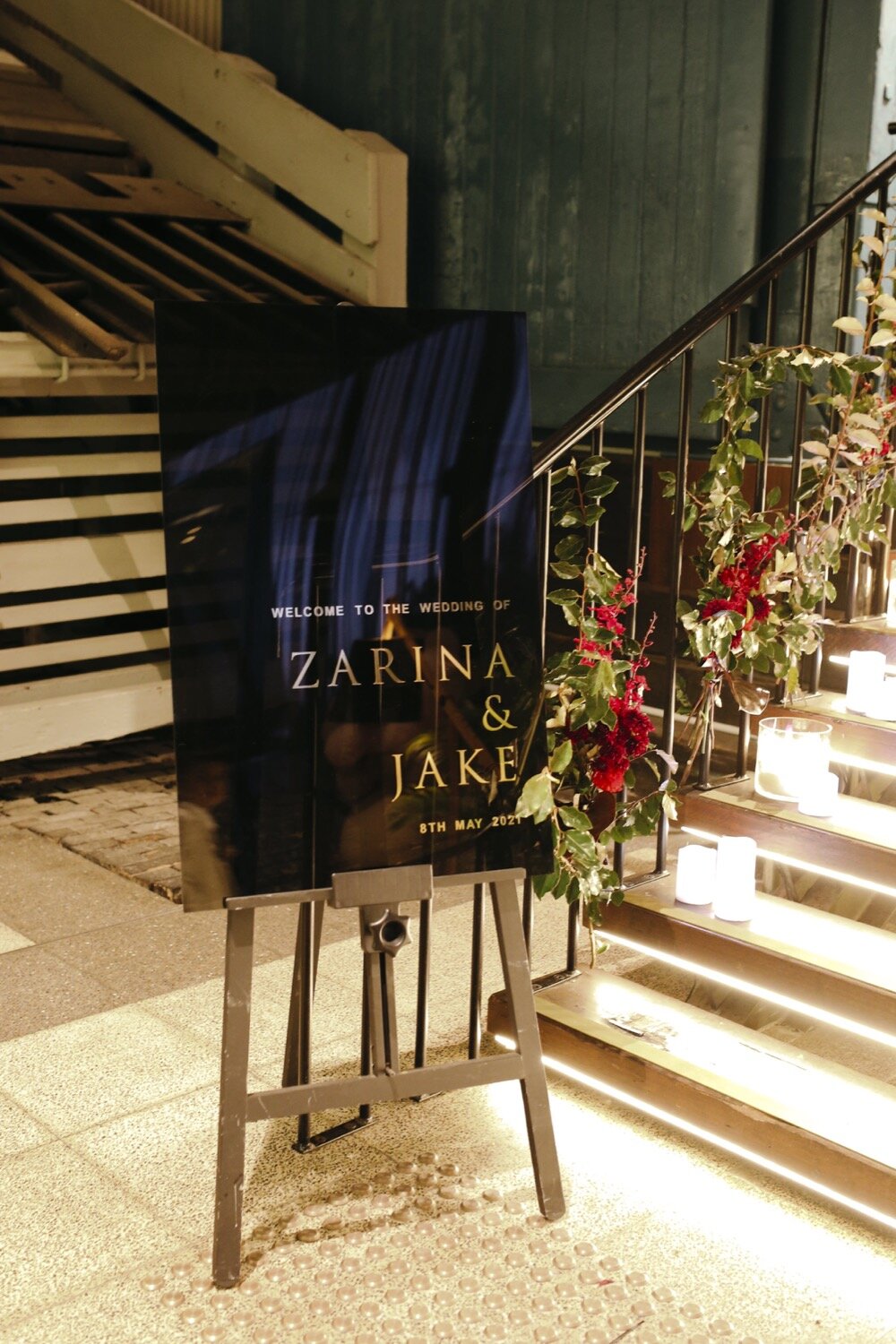 ovolo sydney wedding signage