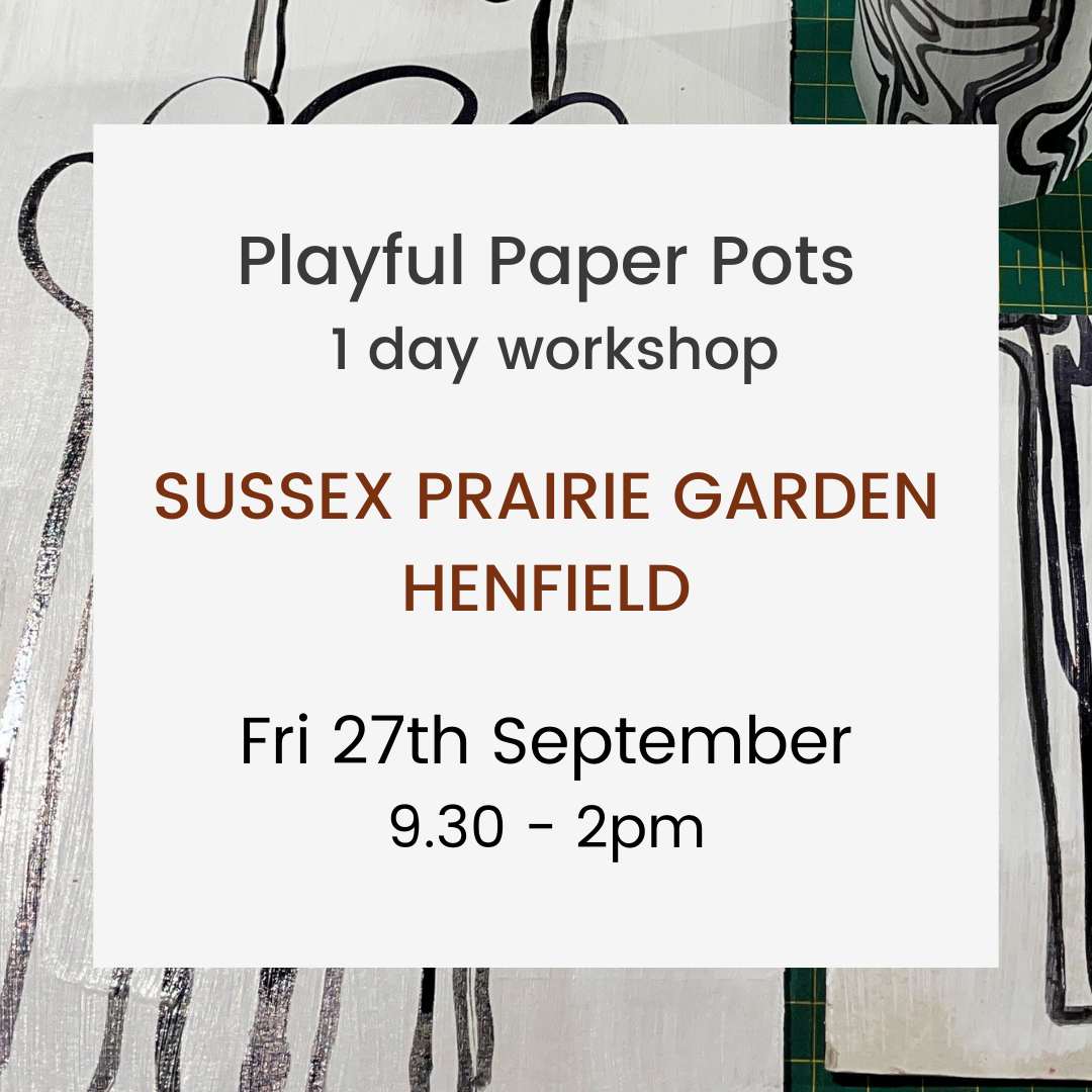 playful paper pots