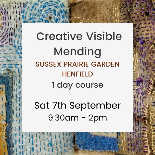 creative visible mending