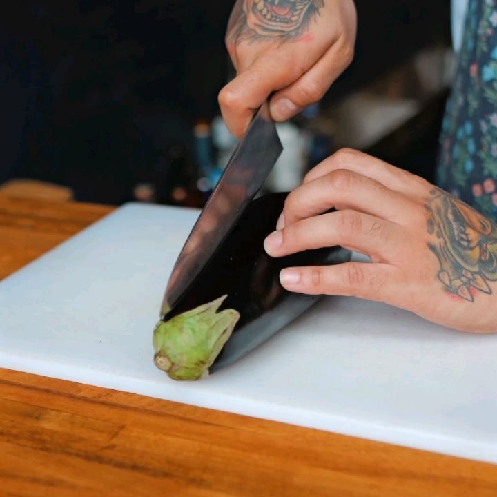 Bye bye cabbage, hello eggplant. 

We're dropping a whole new menu on Tuesday and teasers all weekend. 

Grab a current favorite today and tomorrow or book a seat next week for a whole new experience. 

Cheers to summer produce