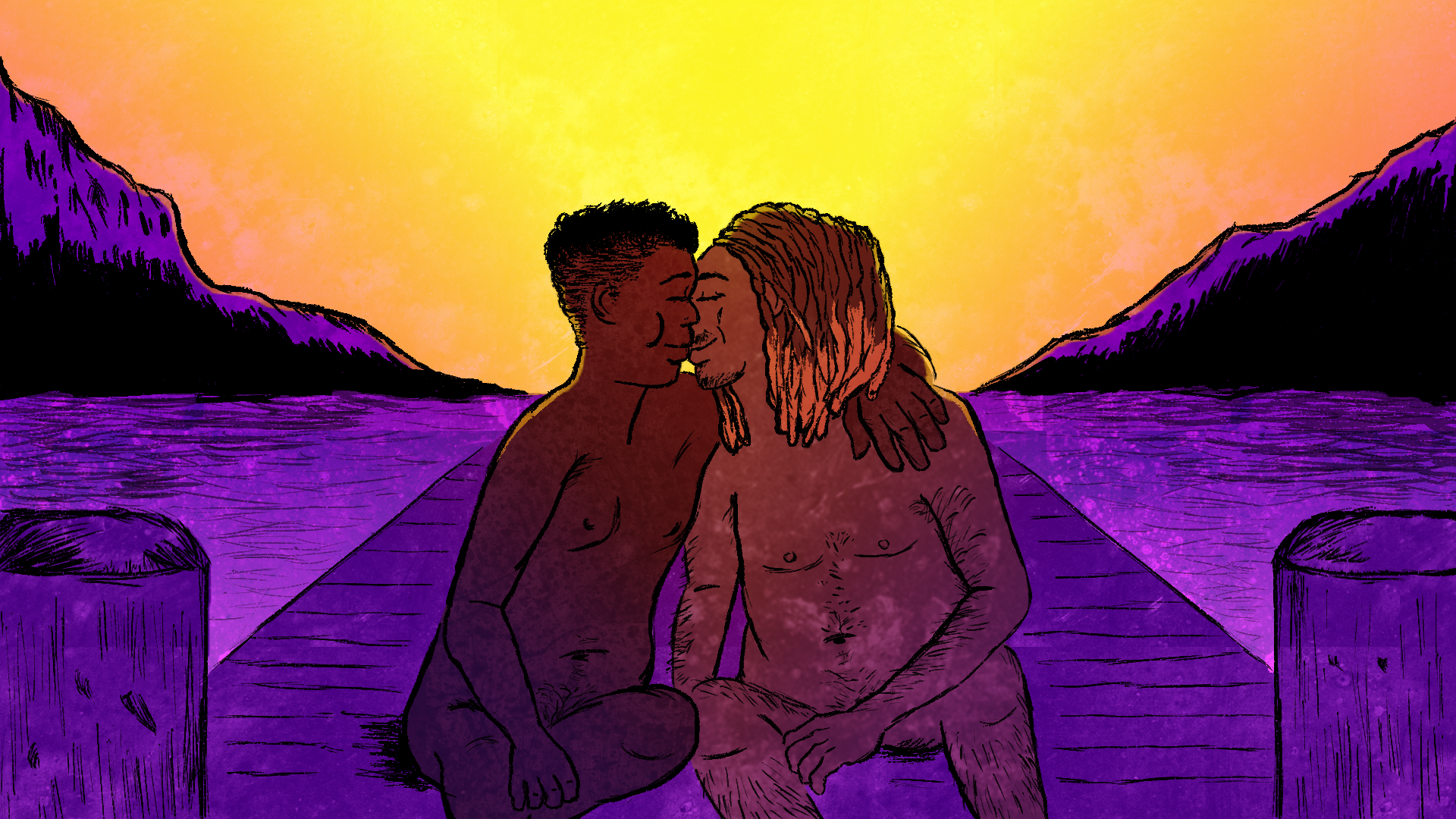 Two Black Boys In Paradise