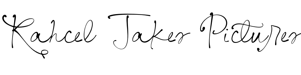 Rachel Takes Pictures