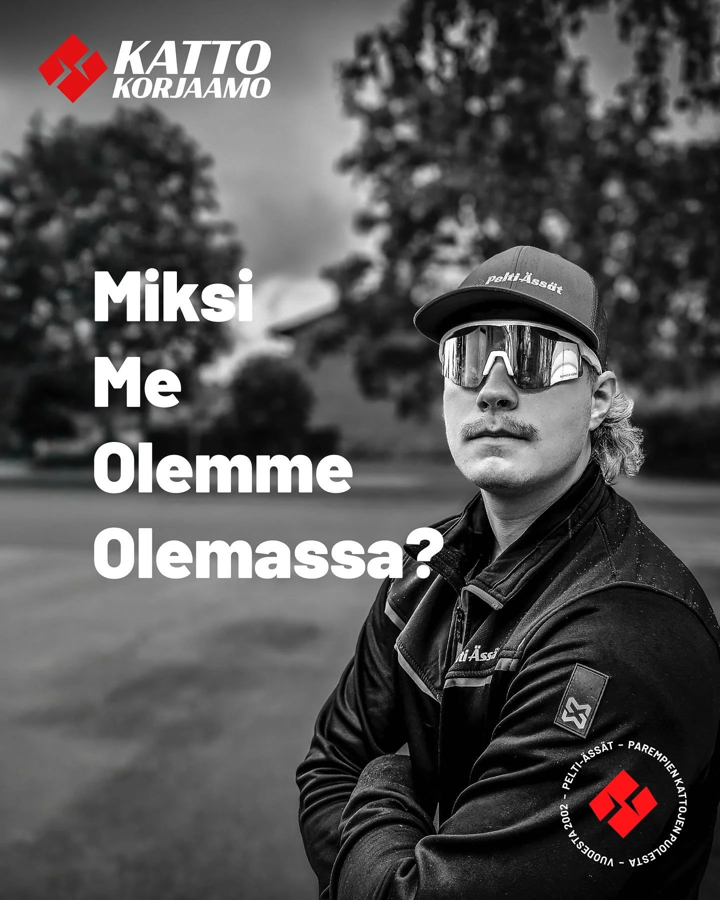 Miksi me olemme olemassa?

Pelti-&Auml;ss&auml;t syntyi vuonna 2002 yhdest&auml; ajatuksesta: katto on rakennuksen t&auml;rkein suoja.
Meid&auml;n teht&auml;v&auml;mme on pit&auml;&auml; huolta, ett&auml; rakennusten arvo s&auml;ilyy, ihmiset voivat 