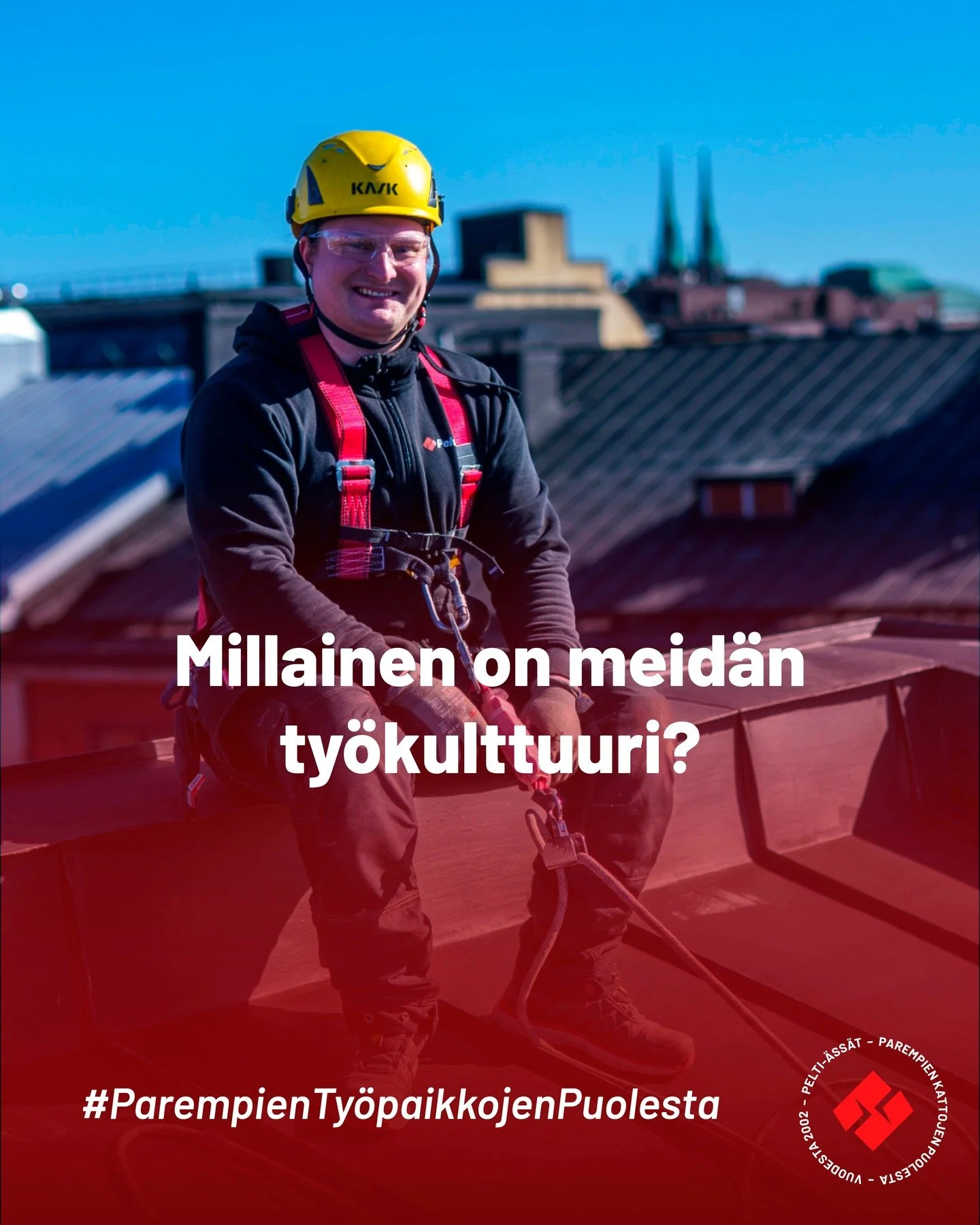 Hyv&auml; ty&ouml;paikka rakennetaan tekem&auml;ll&auml;, ei vain puhumalla.
Meill&auml; se tarkoittaa sit&auml;, ett&auml; hommat tehd&auml;&auml;n kunnolla, porukka pelaa yhteen ja jokainen voi tulla duuniin omana itsen&auml;&auml;n.

Ei turhaa byr