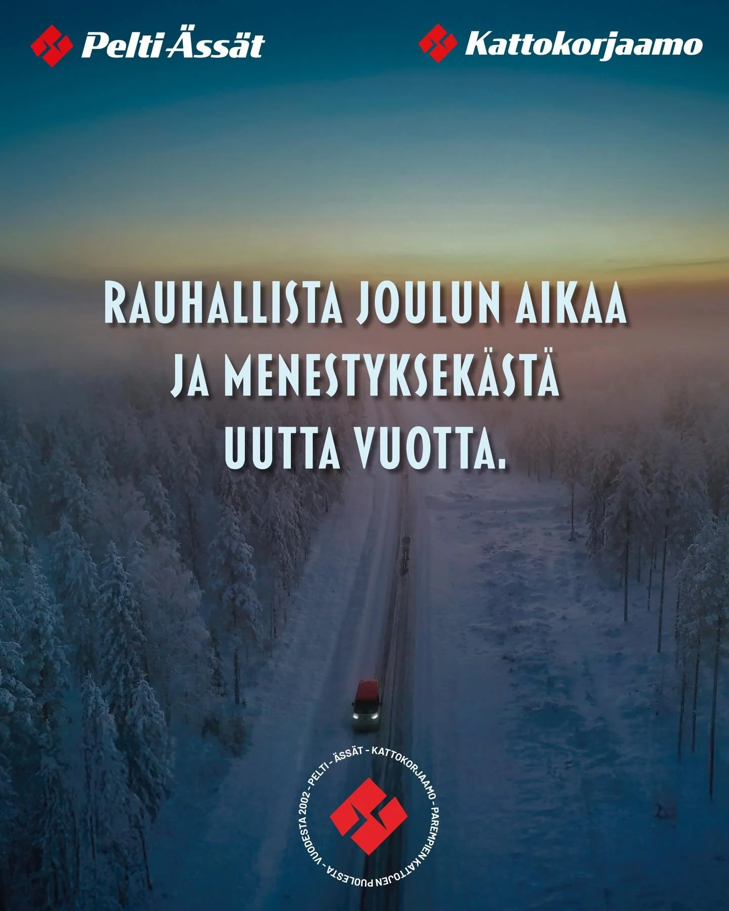 Hyv&auml;&auml; joulua ja onnellista uutta vuotta kaikille. Kiitos t&auml;st&auml; vuodesta ja kaikista kohtaamisista💛