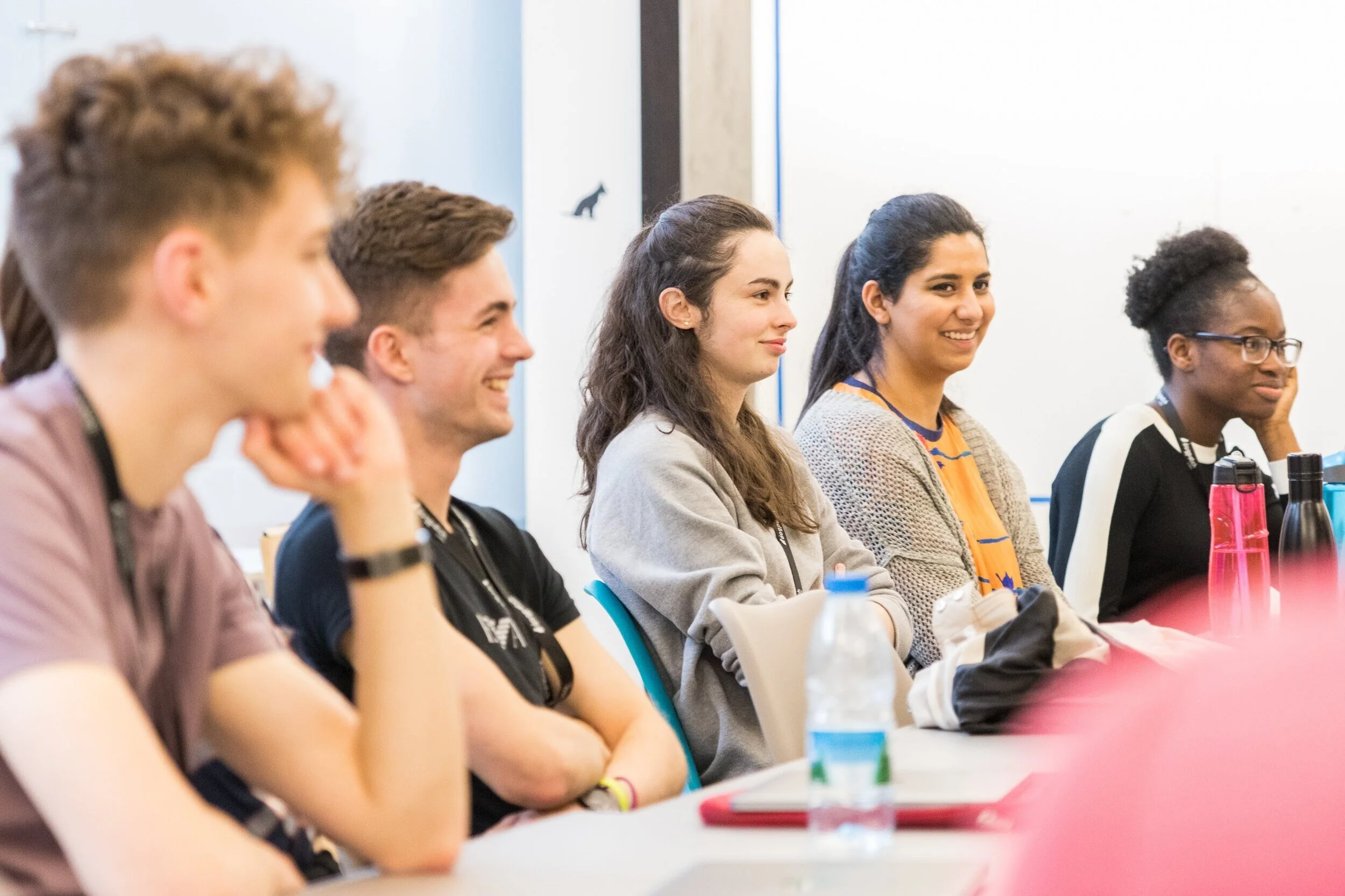 CommunityJoin a community of young people with diverse backgrounds, broad interests and a shared drive to push the world forward.