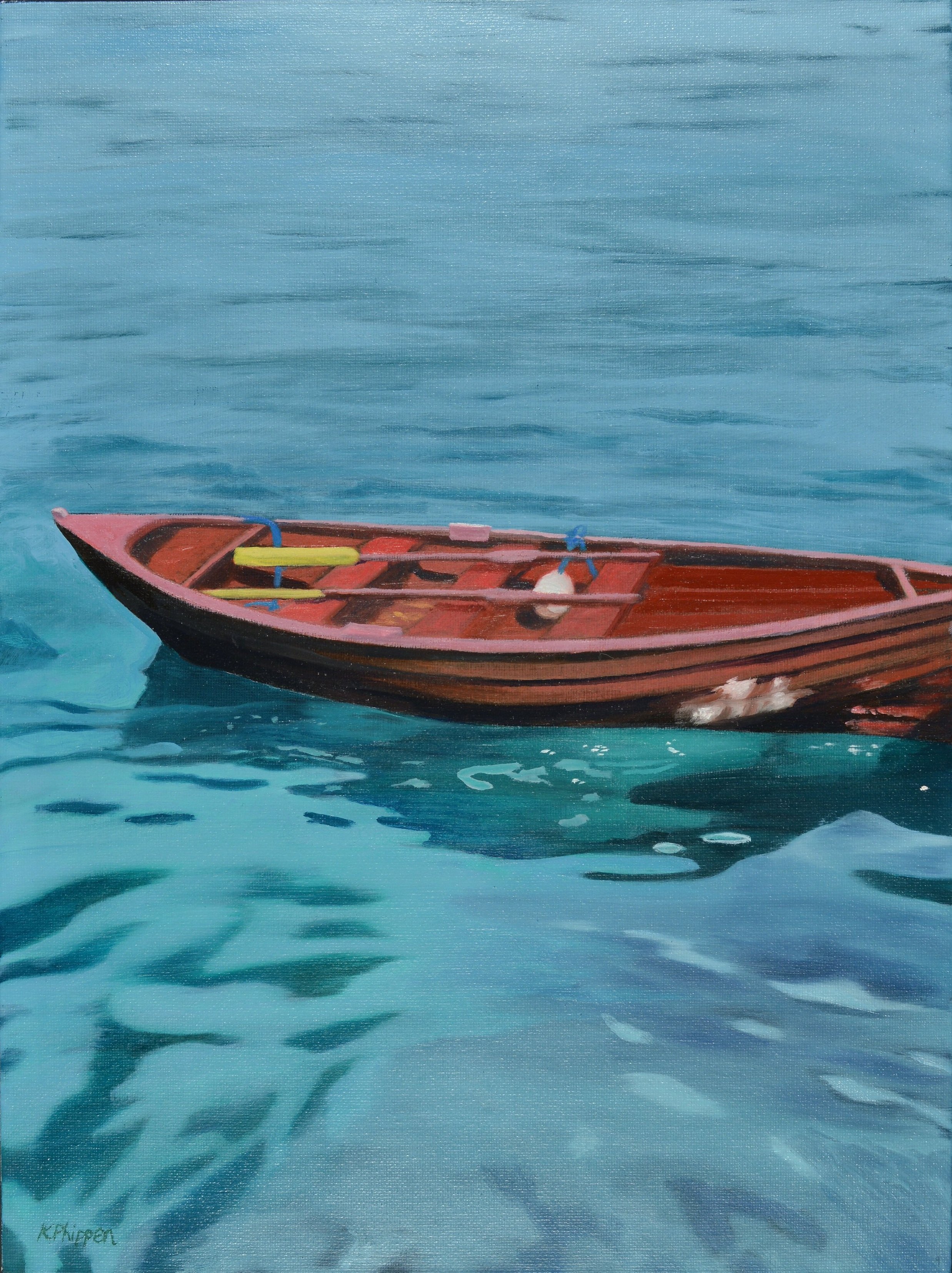 6.+%27Yellow+Oars%27%2C+Oil+on+canvas+board%2C+40cm+x+30cm.jpg