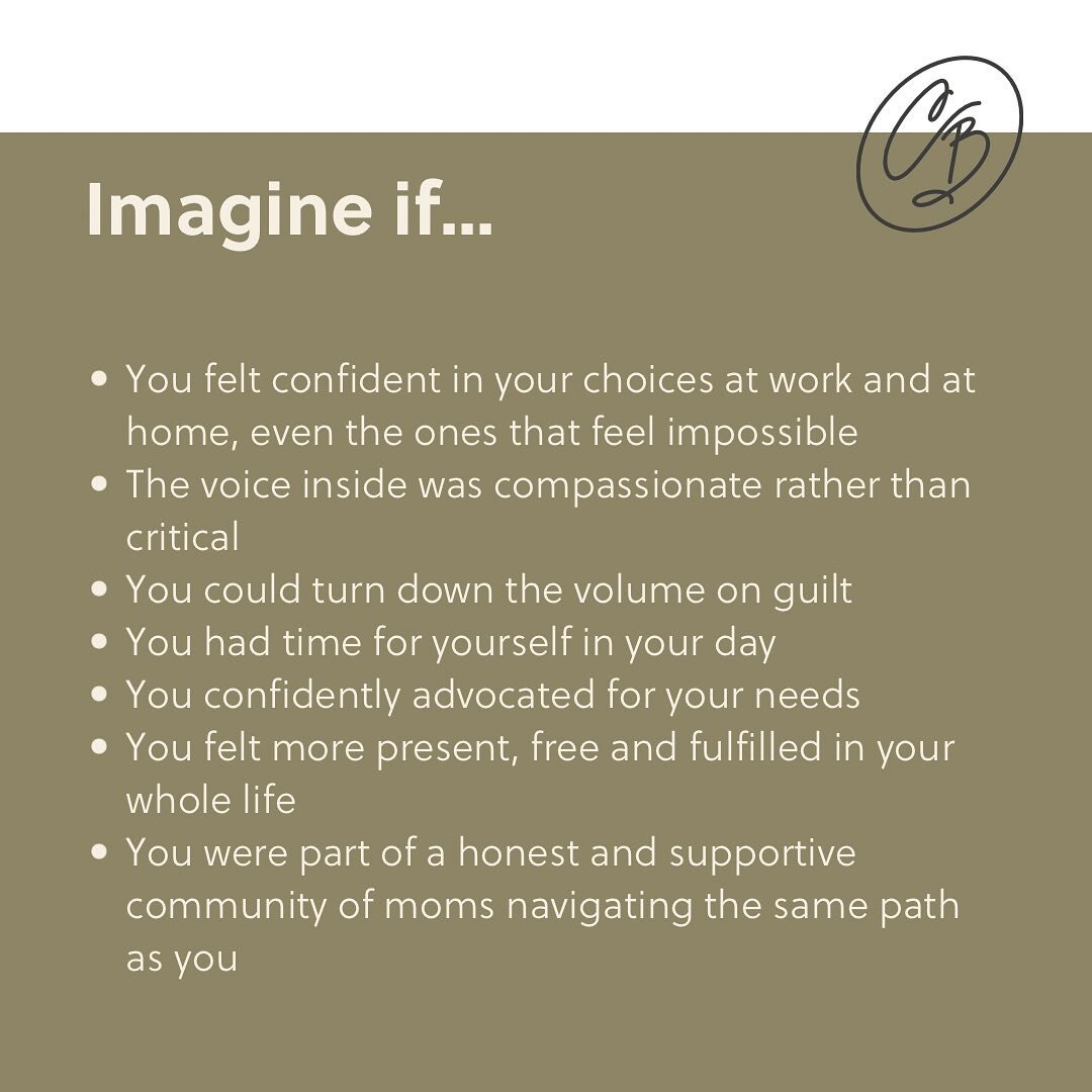 Ever found yourself:
〰️Asking &ldquo;how can I have a thriving career and be the mom I want to be?&rdquo;
〰️Torn between work and at home, like you&rsquo;re not able to give your all to either&nbsp;
〰️Trying to do everything and feeling guilty about 